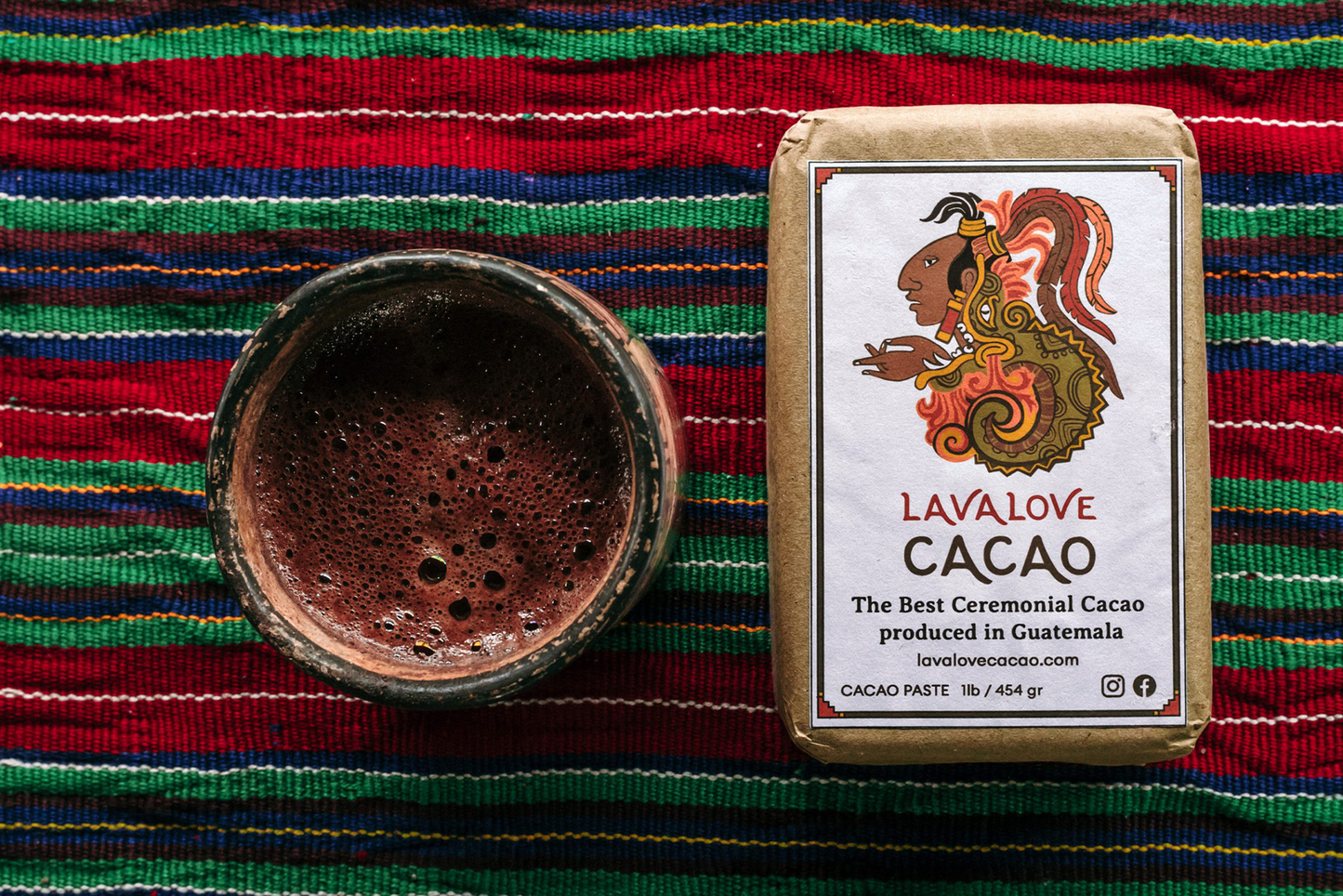 Lavalove Ceremonial Cacao | 100% hreint kakó