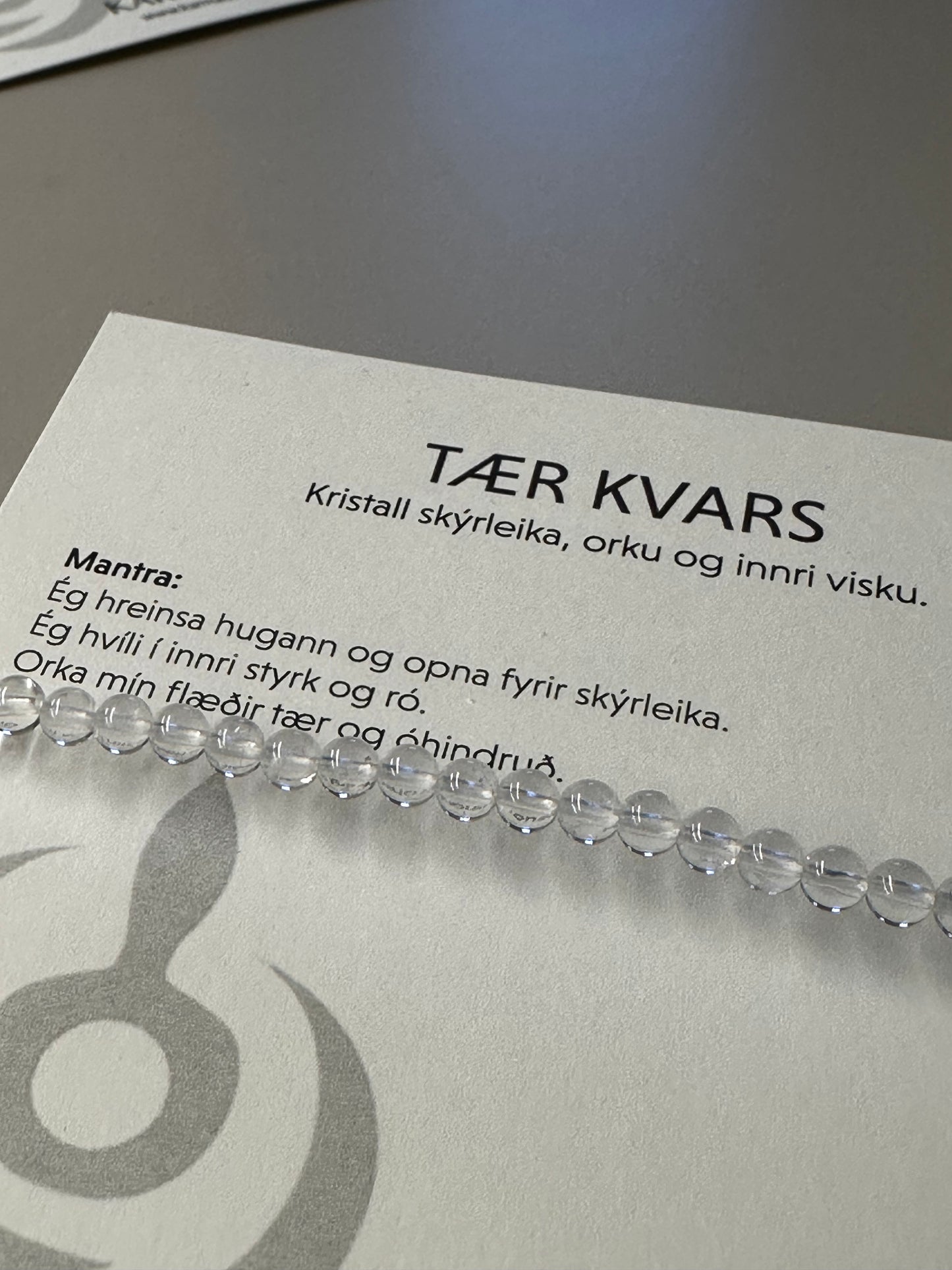 Möntrukristall - Armbönd