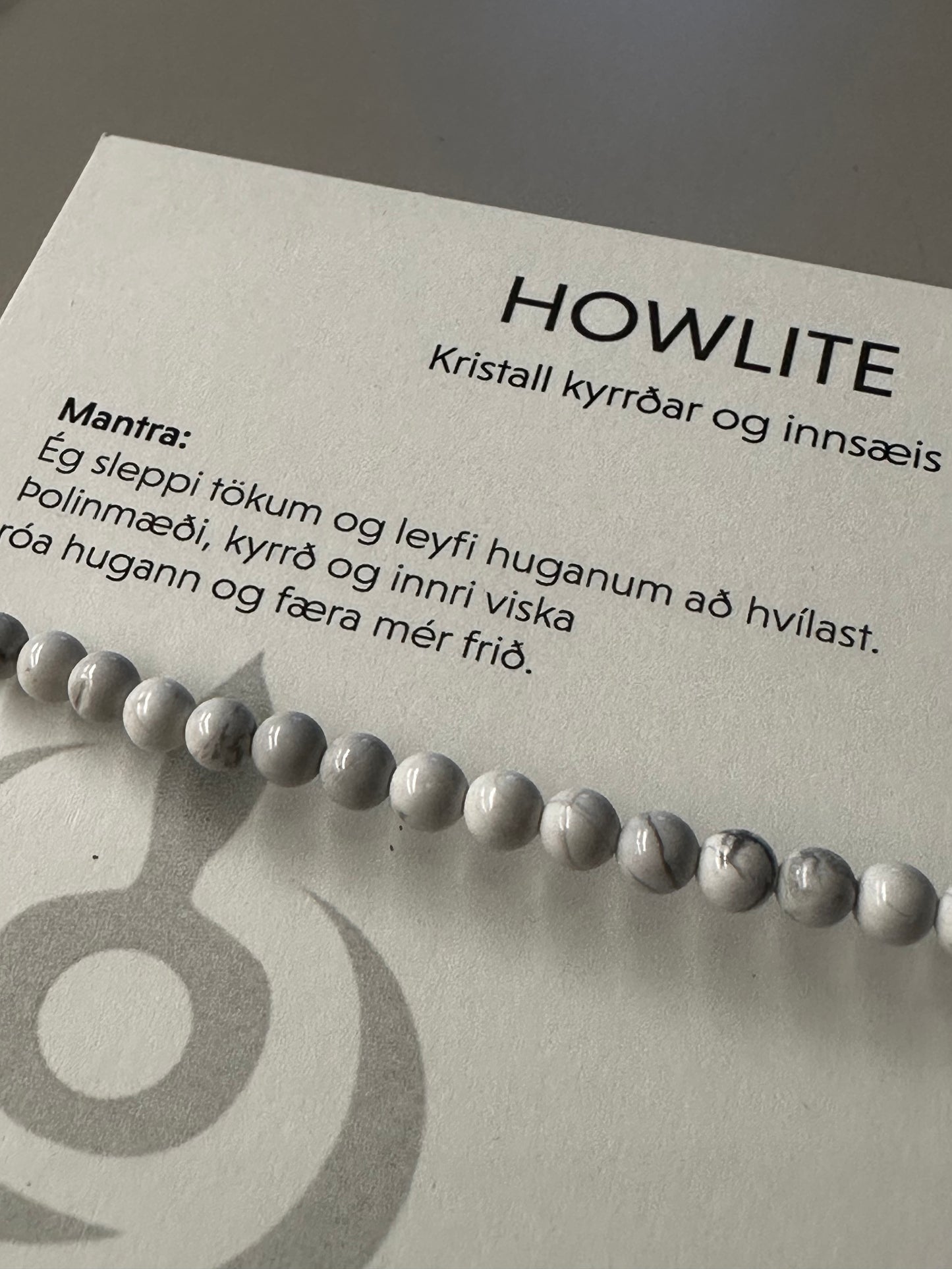 Möntrukristall - Armbönd