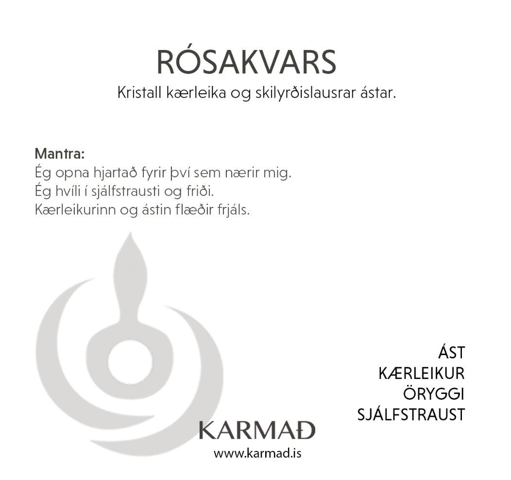 Möntrukristall - Armbönd