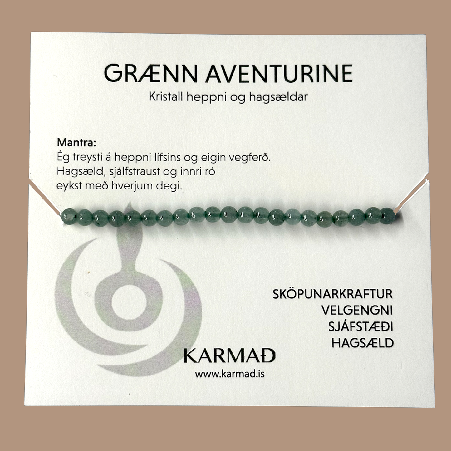 Möntrukristall - Armbönd