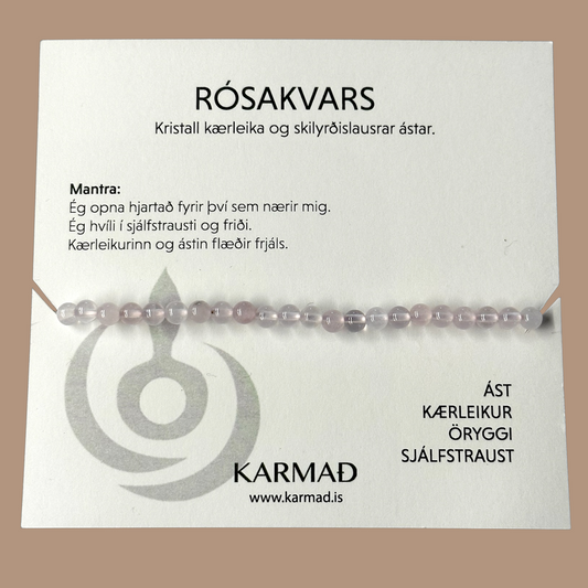 Möntrukristall - Armbönd